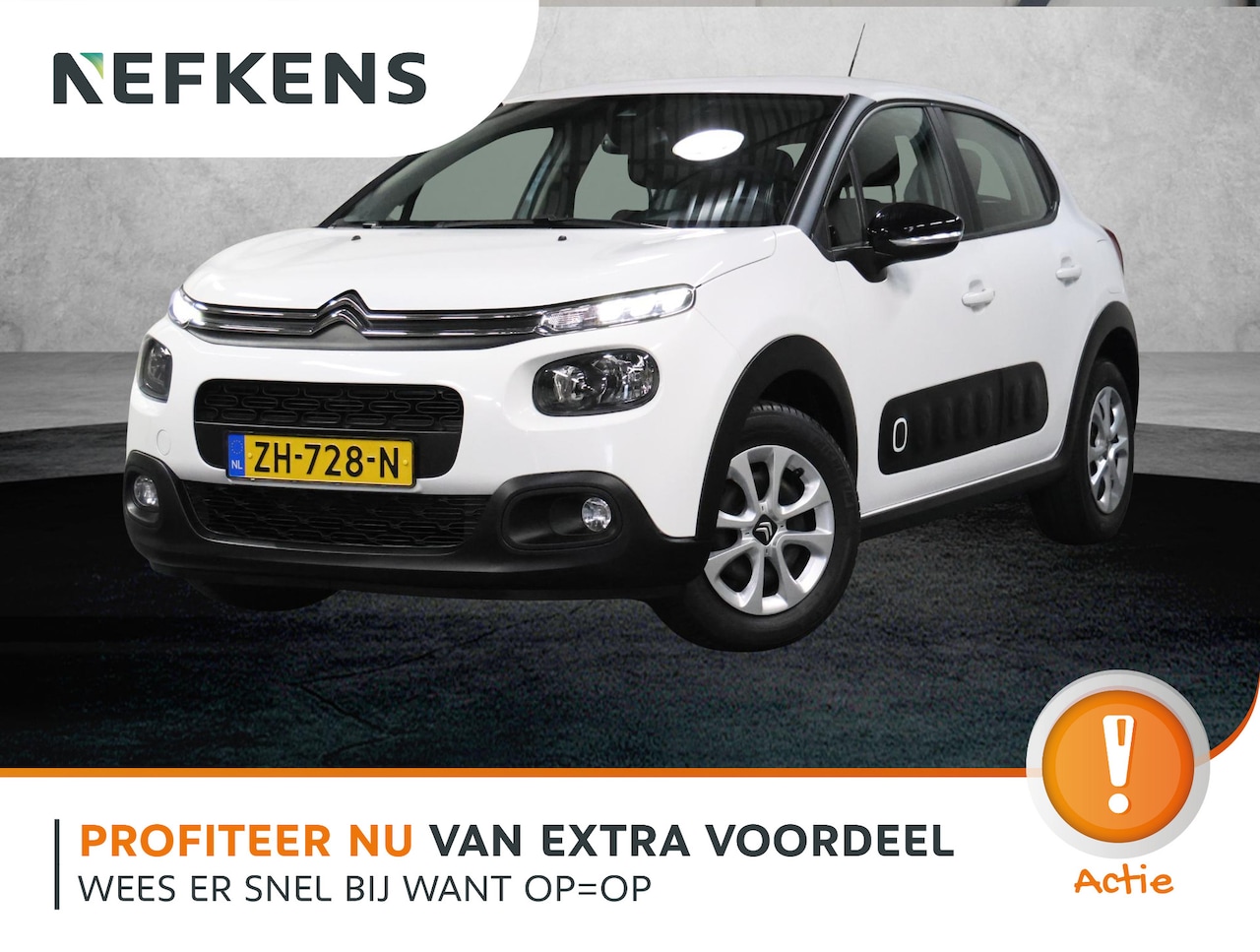 Citroën C3 - 1.2 85PK S&S Feel | AppleCarplay/AndroidAuto | Cruise Control | Climate Control | Navigati - AutoWereld.nl
