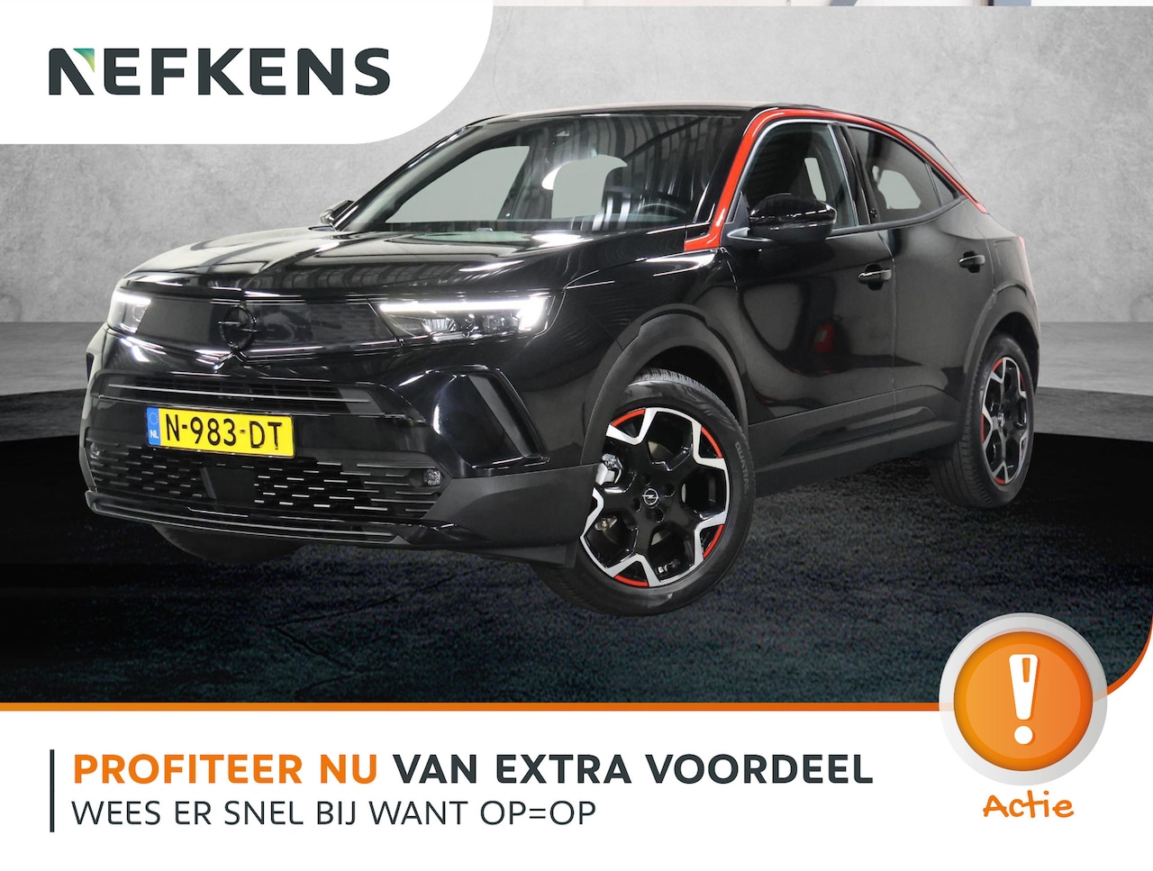 Opel Mokka-e - GS Line 50kWh 136PK | 1ste eigenaar | 3 FASE | ACCURAPPORT 90% | Adaptive Cruise Control | - AutoWereld.nl