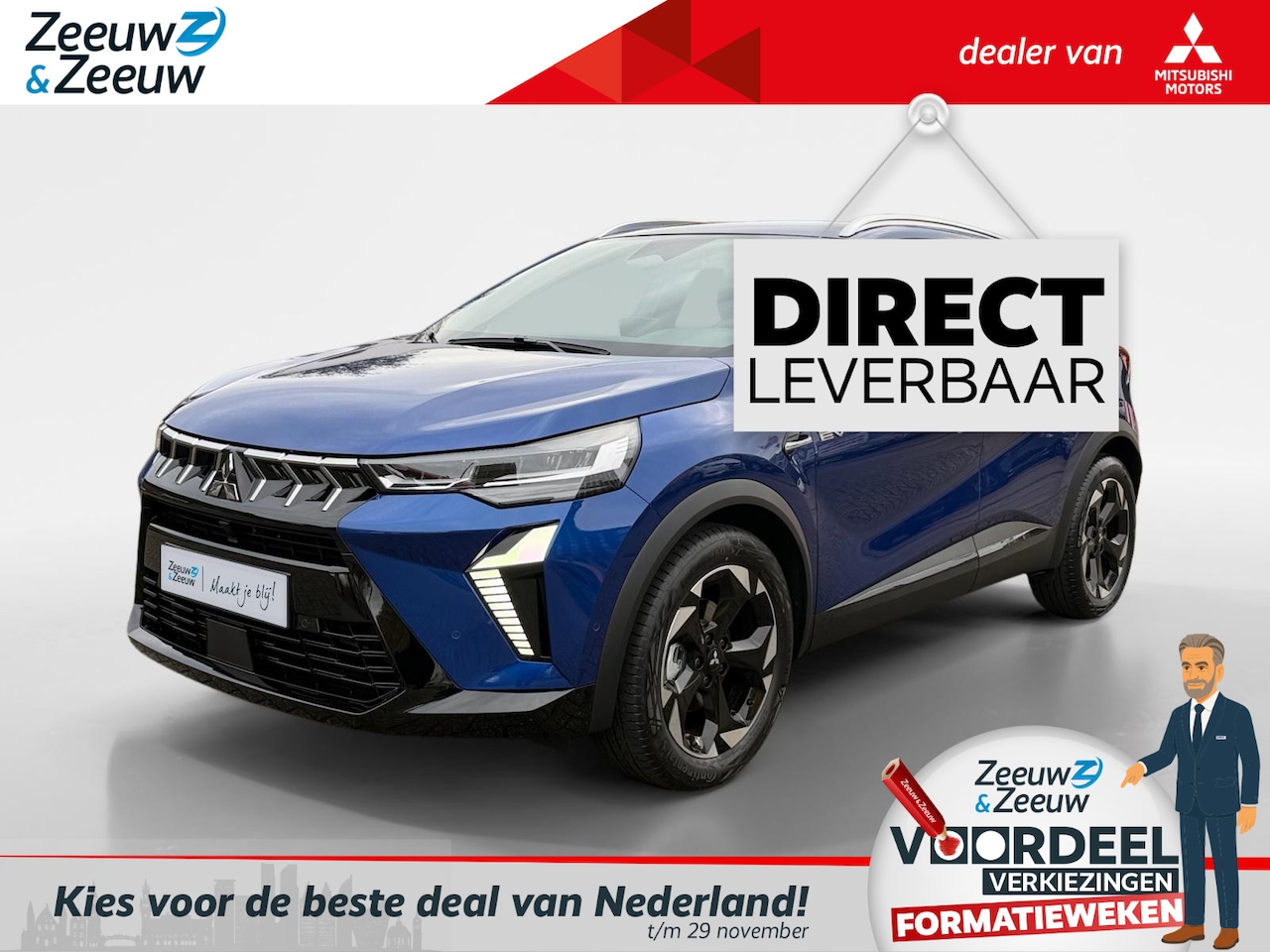 Mitsubishi ASX - 1.8 HEV AT Intense+ | 2.000 Euro Korting | De nieuwe aandrijflijn | 8 Jaar garantie | - AutoWereld.nl