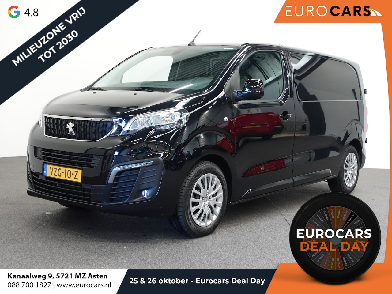 Peugeot Expert - 1.5 BlueHDI 120PK L2H1 Airco Navi Trekhaak Carplay Cruise Control Side Bars - AutoWereld.nl