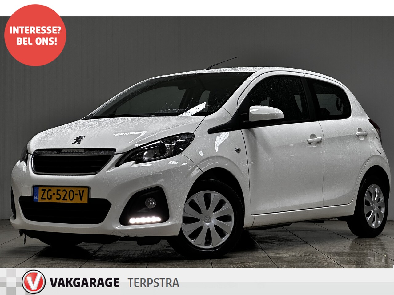 Peugeot 108 - 1.0 e-VTi Active/ /5-Drs! /Airco /Elek. ramen voor /C.V. afstand /Radio /Bluetooth /AUX & - AutoWereld.nl