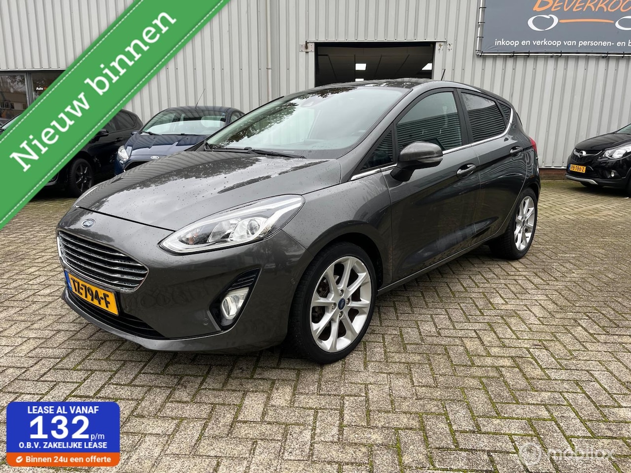Ford Fiesta - 1.0 EcoBoost Titanium 6/12 m garantie - AutoWereld.nl