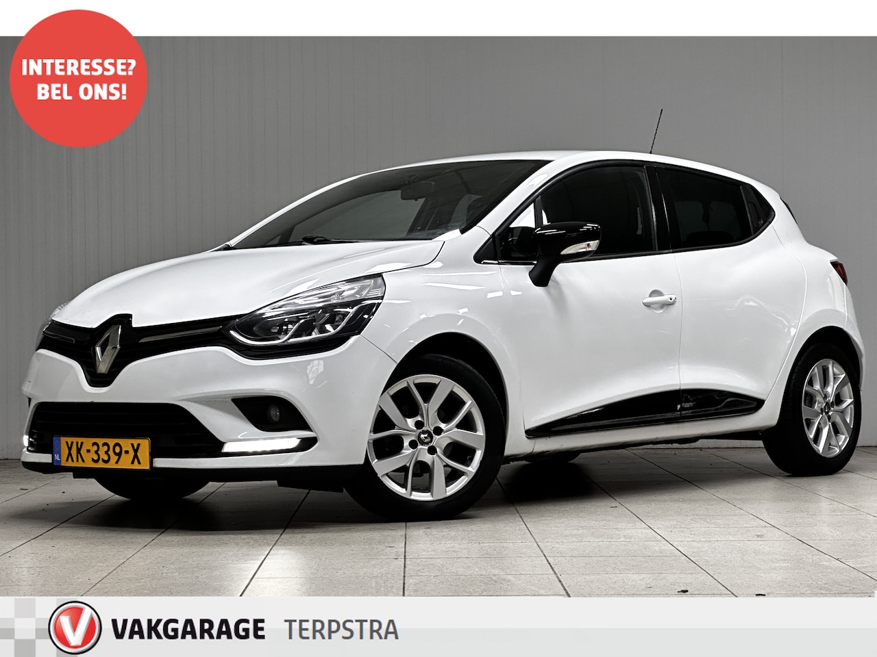 Renault Clio - 0.9 TCe Limited/ Apple + Android/ DAB+/ 16'' LMV/ Keyless/ Extra getint glas/ Navi/ Airco/ - AutoWereld.nl