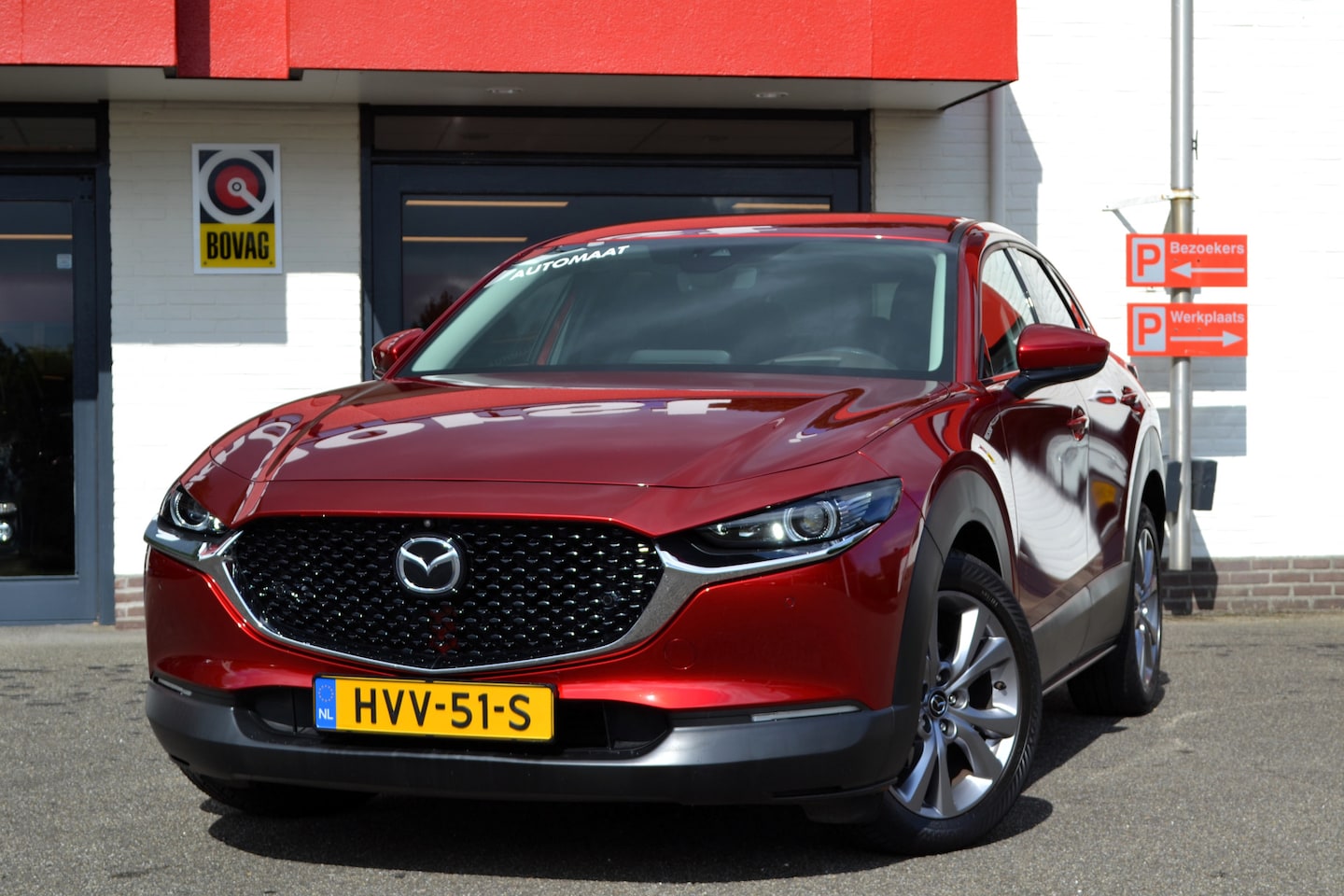Mazda CX-30 - 2.0 e-SkyActiv-G M Hybrid, Automaat, Navi, Bose, Leder, etc etc - AutoWereld.nl