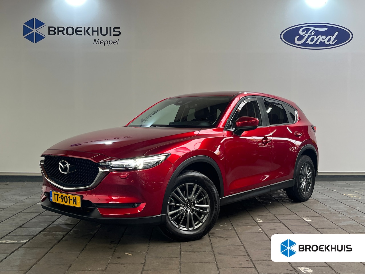 Mazda CX-5 - 2.0 SkyActiv-G 165 Skylease GT | Trekhaak | Lederen bekleding | Stoel- & Stuurwiel verwarm - AutoWereld.nl