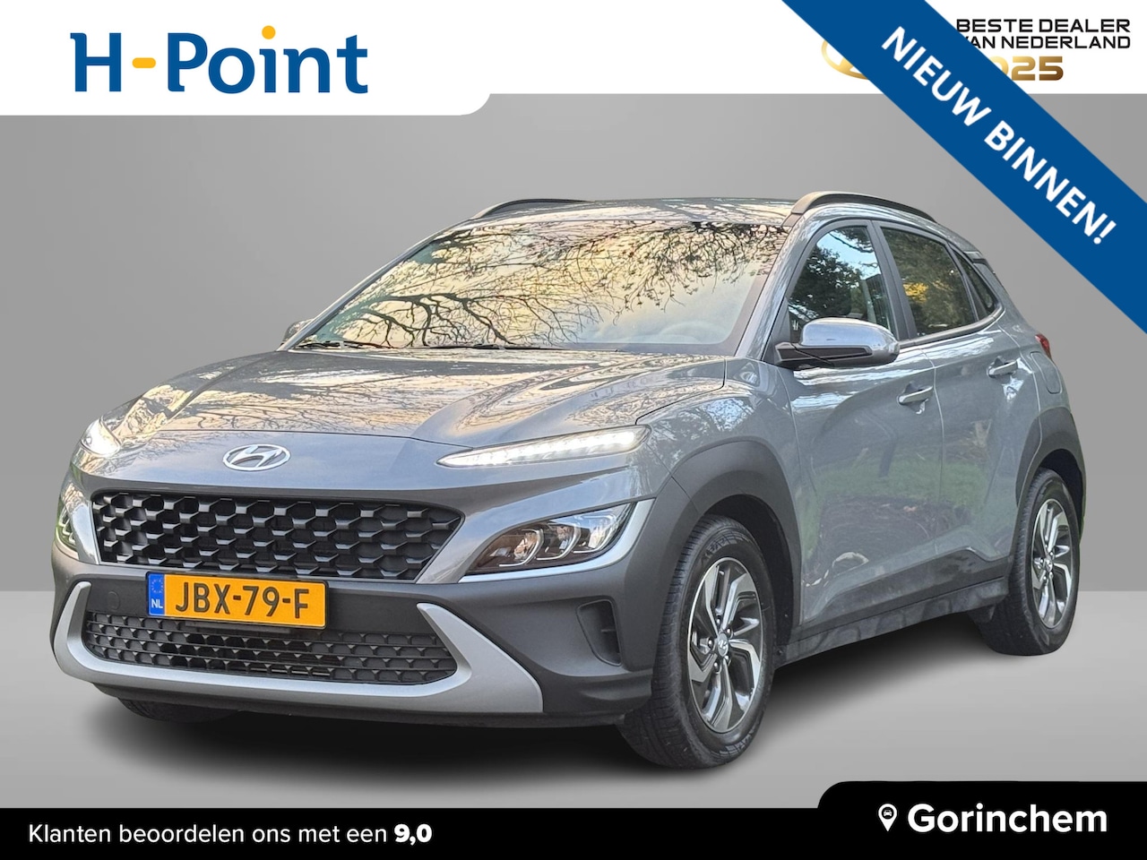 Hyundai Kona - 1.6 GDI HEV Automaat Comfort Smart | Lage kmstand | Achteruitrijcamera & sensoren | Draadl - AutoWereld.nl
