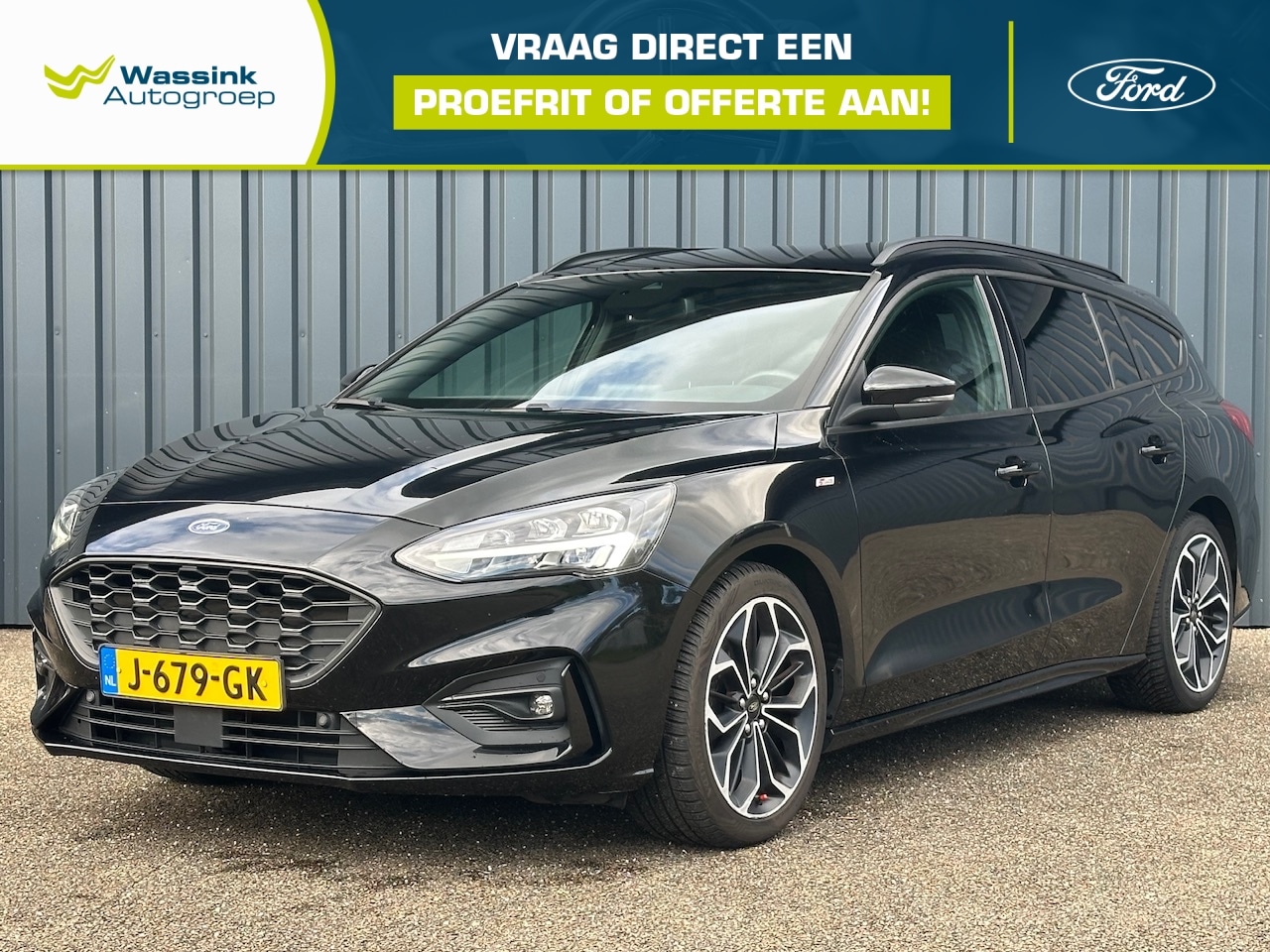 Ford Focus Wagon - ST Line 1.5 EcoBoost 150pk Automaat I Adaptieve Cruise I Stoel-Stuur-Voorruitverwarming I - AutoWereld.nl