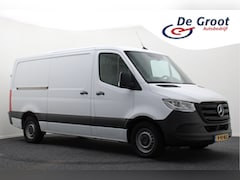 Mercedes-Benz Sprinter - 317 CDI Aut. L2H1 Leer, 3-Zits, Camera, Standkachel, Apple Carplay, Cruise, DAB