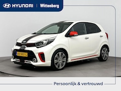 Kia Picanto - 1.0 T-GDI GT-Line | Navigatie en Apple carplay Androidauto | Lederen bekleding met stoel v