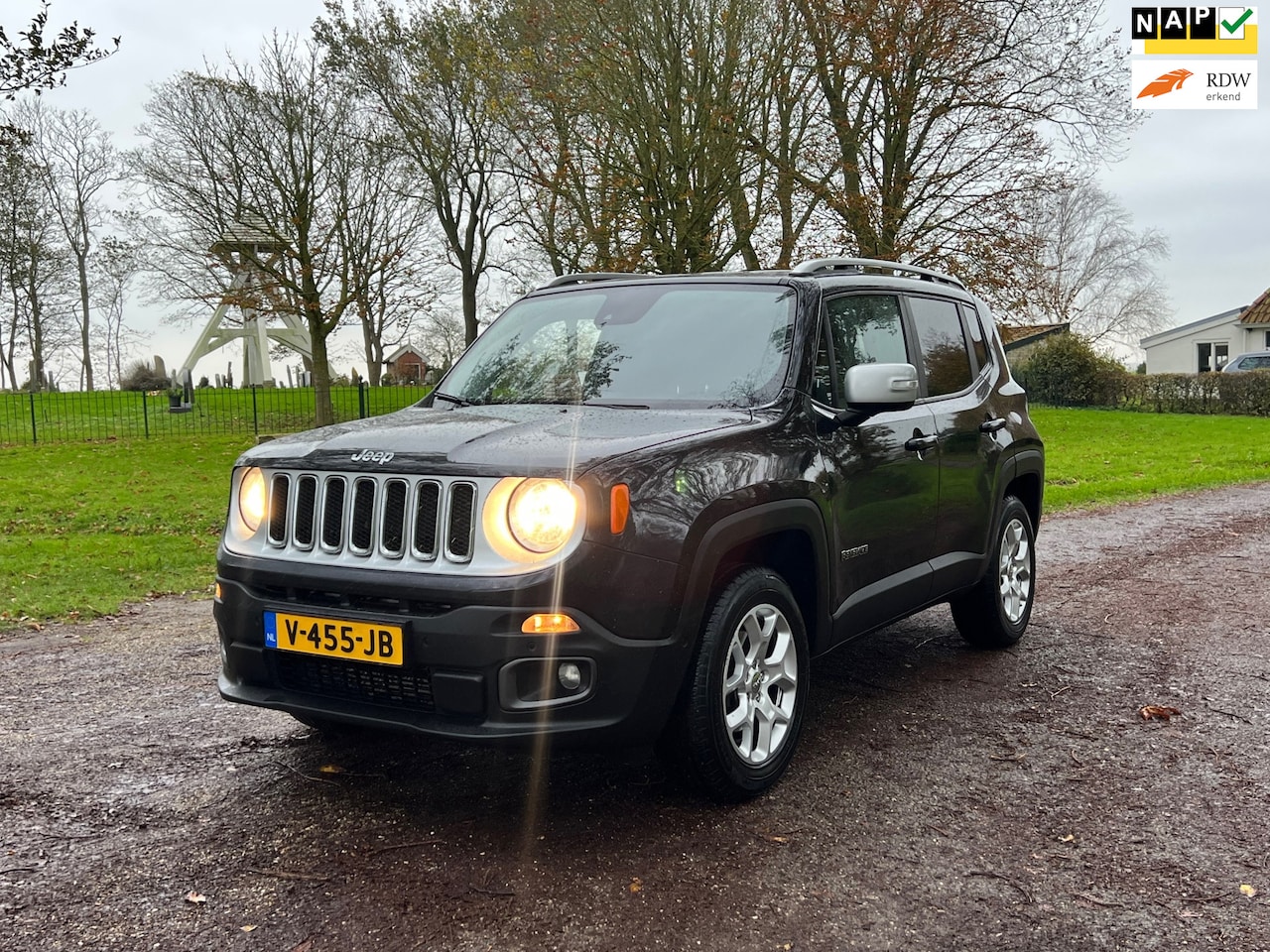 Jeep Renegade - 2.0 MultiJet Limited | GRIJSKENTEKEN | MARGE | - AutoWereld.nl