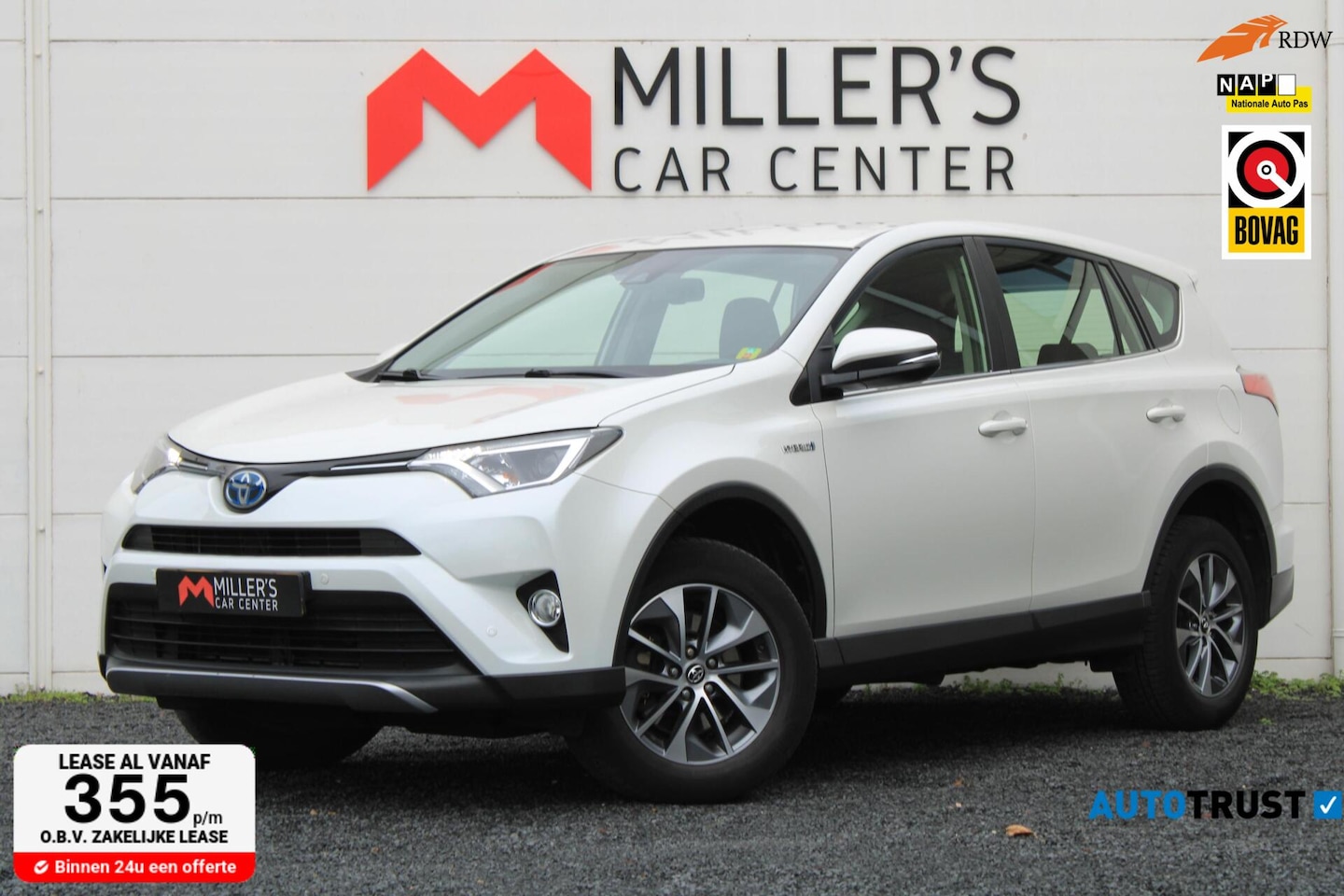 Toyota RAV4 - 2.5 Hybrid Dynamic LANE ASSIST ACC CAMERA NAVI - AutoWereld.nl