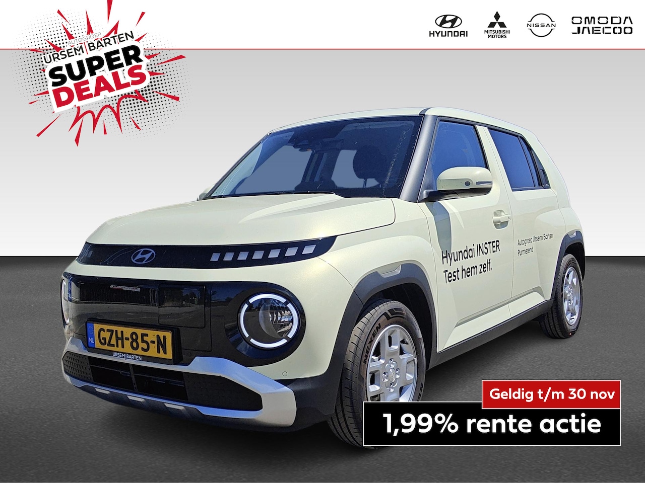 Hyundai Inster - Pulse 49 kWh | Navigatie | Climat- & Cruise control | L. metalen velgen - AutoWereld.nl