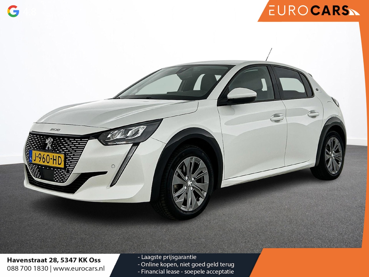 Peugeot e-208 - EV Allure 50 kWh Navigatie Apple Carplay / Android Auto Camera Parkeersensoren Cruise Cont - AutoWereld.nl