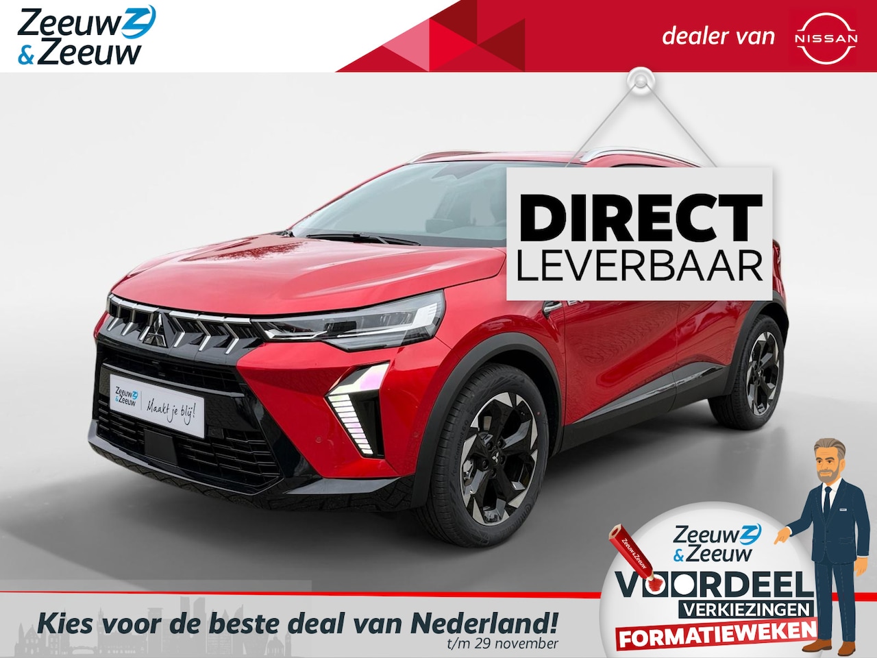 Mitsubishi ASX - 1.8 HEV AT Intense+ | 2.000 Euro Korting | De nieuwe aandrijflijn | 8 Jaar garantie | - AutoWereld.nl