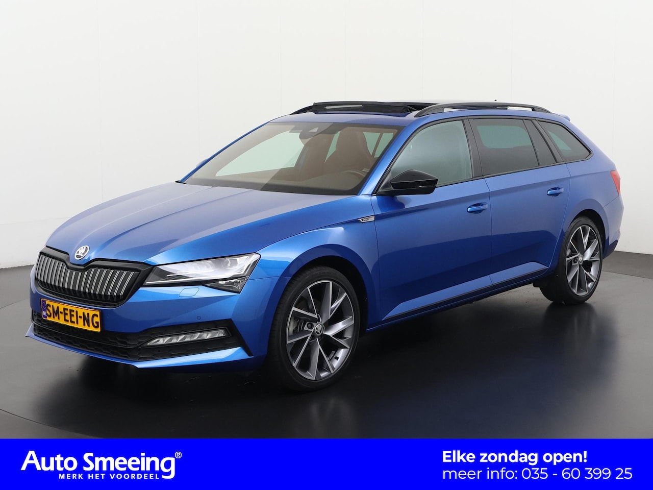 Skoda Superb Combi - 1.4 TSI iV Sportline | Virtual Cockpit | Panoramadak | Trekhaak | Zondag Open! - AutoWereld.nl