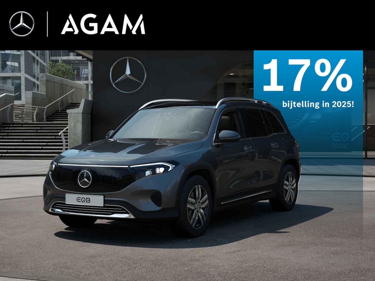 Mercedes-Benz EQB - 250+ Business Solution Luxury 71 kWh 250+ Business Solution Luxury 71 kWh - AutoWereld.nl
