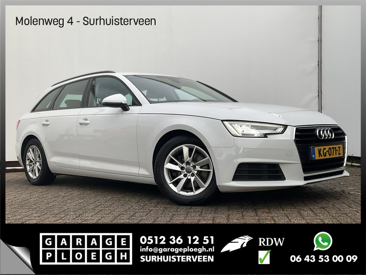 Audi A4 Avant - 2.0 TDI 150pk ultra Sport Pro Line AudioNavi Trekhaak Orig.NL Voll.Onderhouden - AutoWereld.nl