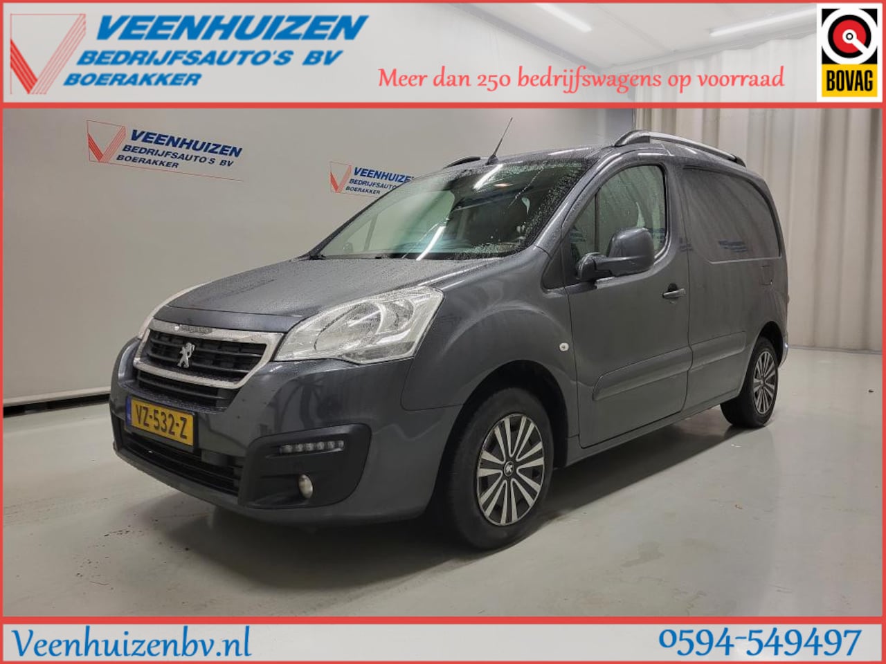 Peugeot Partner - 1.6BlueHDi Trekhaak Euro 6! - AutoWereld.nl