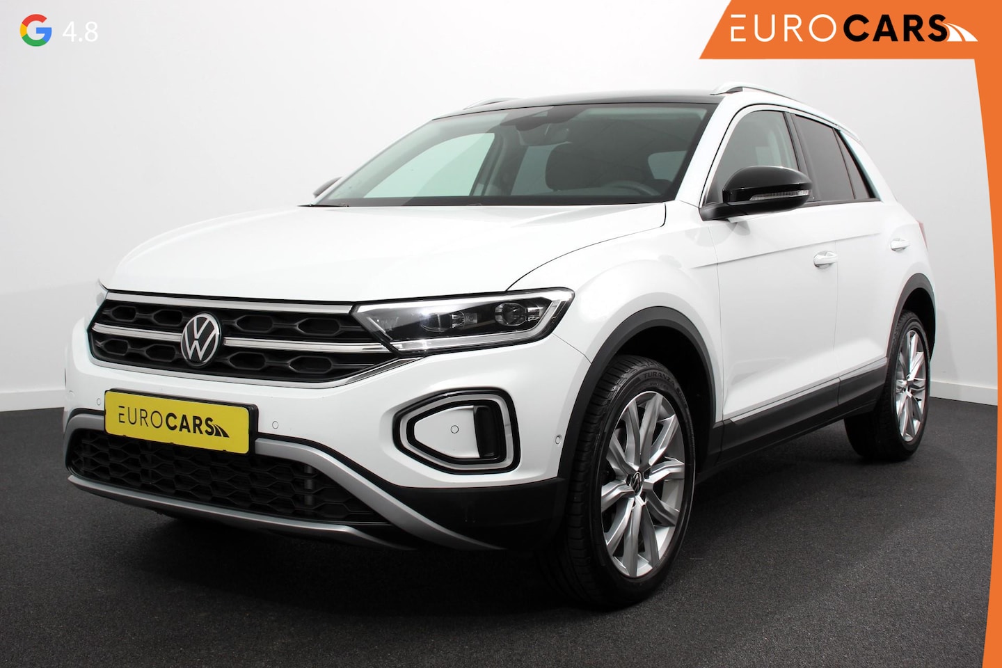 Volkswagen T-Roc - 1.5 TSI 150pk DSG Style | two tone | Navigatie | Apple Carplay/Android Auto | Parkeersenso - AutoWereld.nl