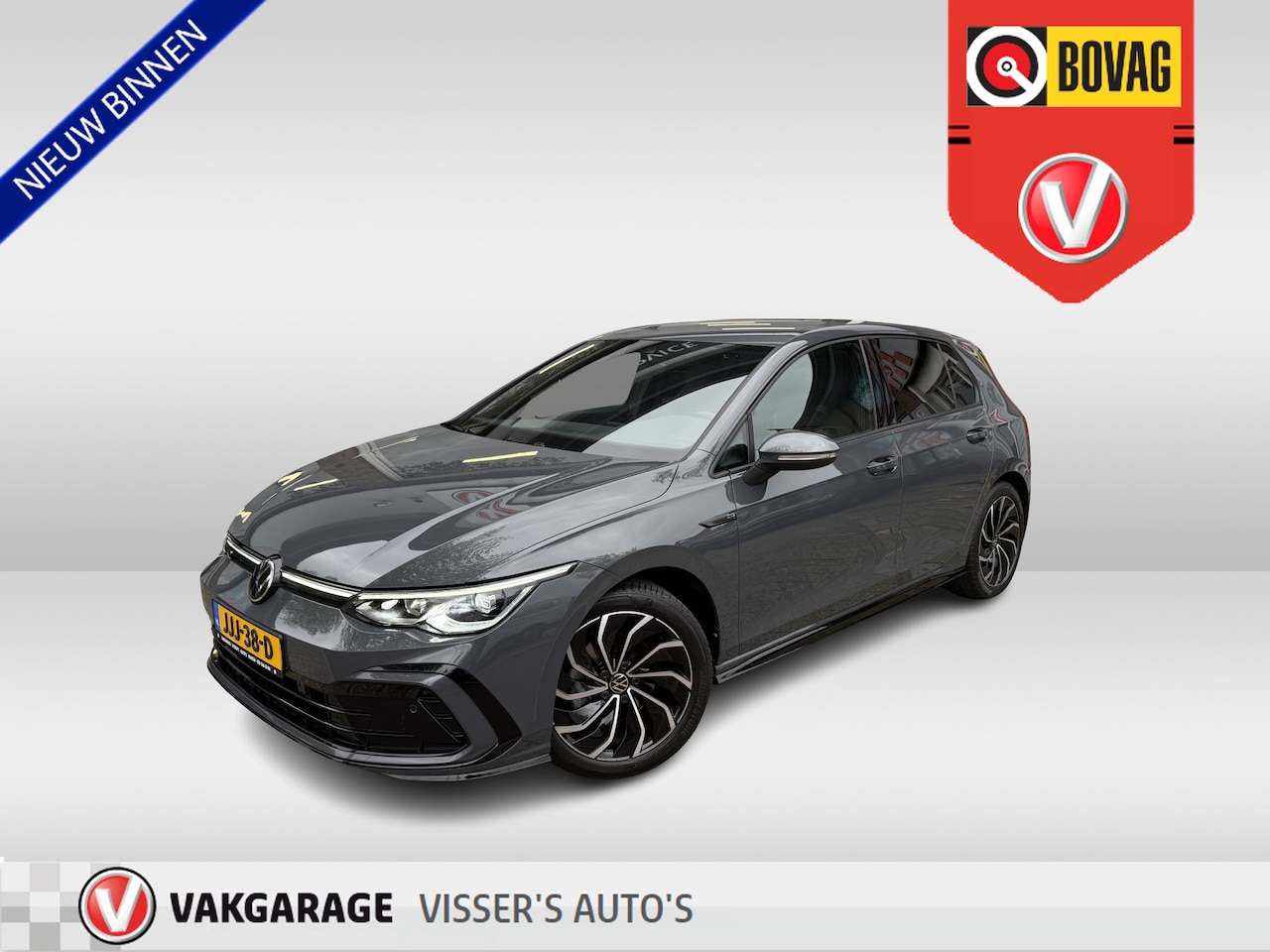 Volkswagen Golf - 1.5 eTSI R-Line Business | R-Line Extrieur | 17 inch LM velgen | apple carplay/android aut - AutoWereld.nl