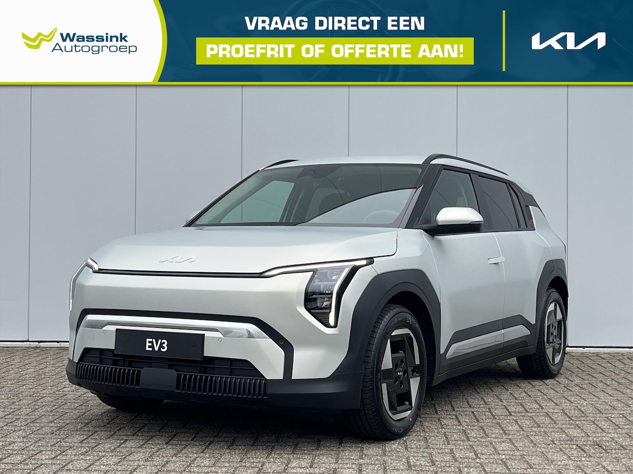 Kia EV3 - 81,4 kWh 204pk Plus | Stoel- & Stuurverwarming | Lane Keeping | Adaptive Cruise Control | - AutoWereld.nl