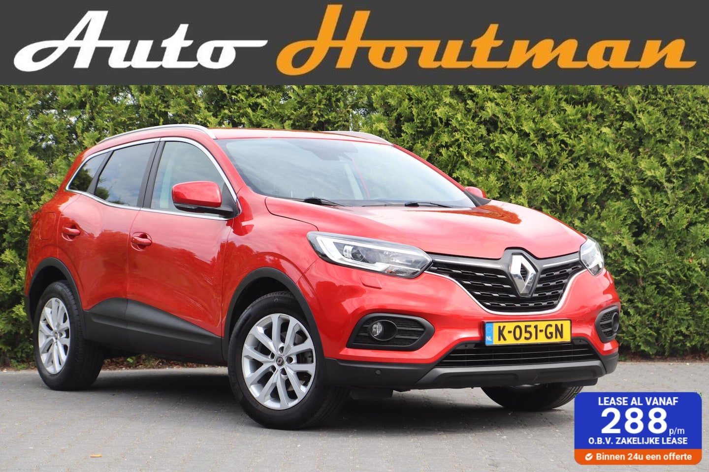 Renault Kadjar - 1.3 TCe140 pk Automaat Zen Cruise|Ecc|Pdc|Carplay|E. trekhaak|trekgewicht 1500 kg - AutoWereld.nl