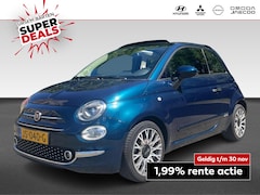 Fiat 500 C - 0.9 TwinAir Turbo Lounge | Cabrio dak |