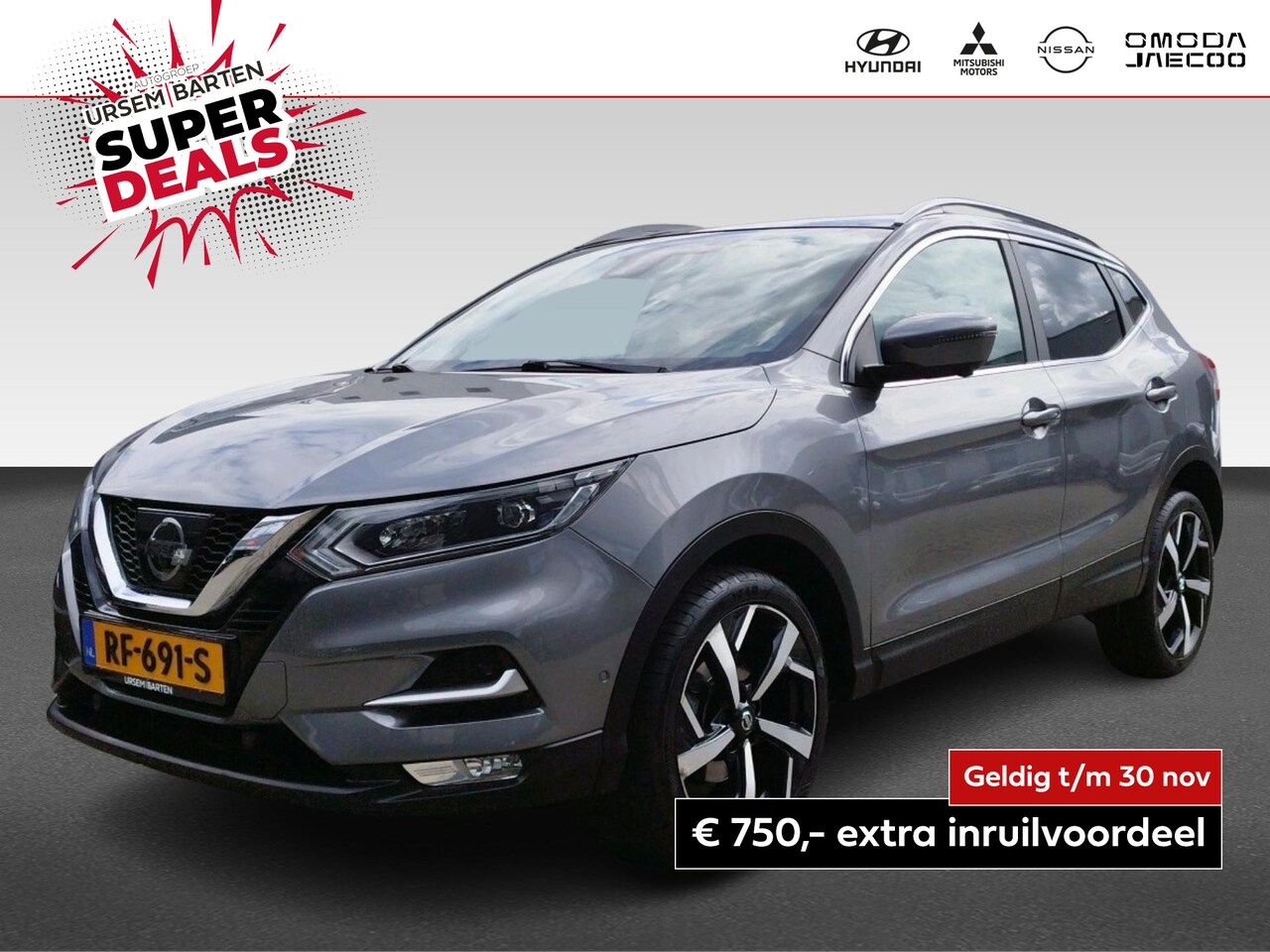 Nissan Qashqai - 1.2 Tekna + | Pano | Bose | 360 Camera | Stoelverwarming | - AutoWereld.nl