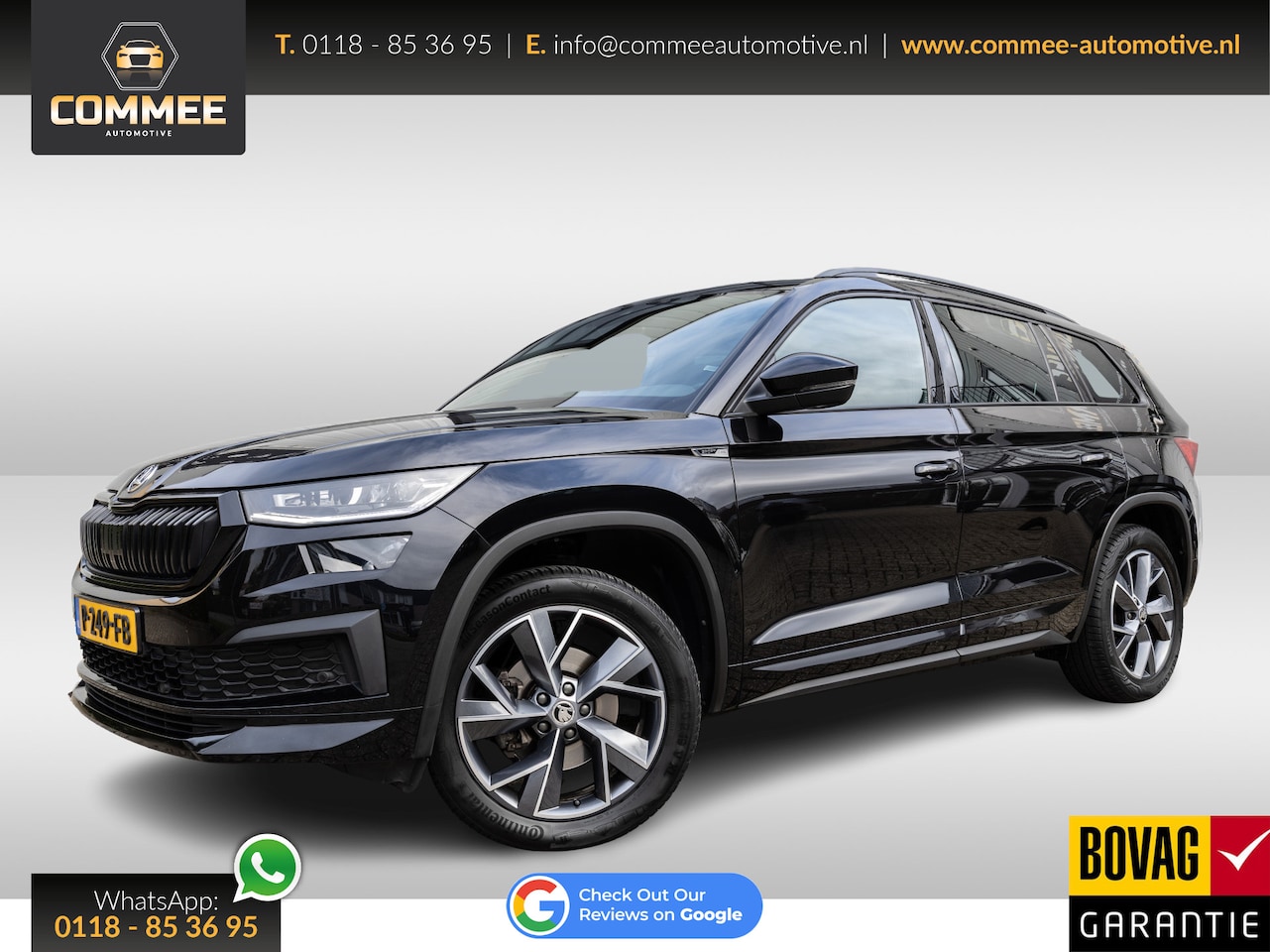Skoda Kodiaq - 1.5 TSI Sportline Business ✅NAV✅CAM✅NLAuto - AutoWereld.nl