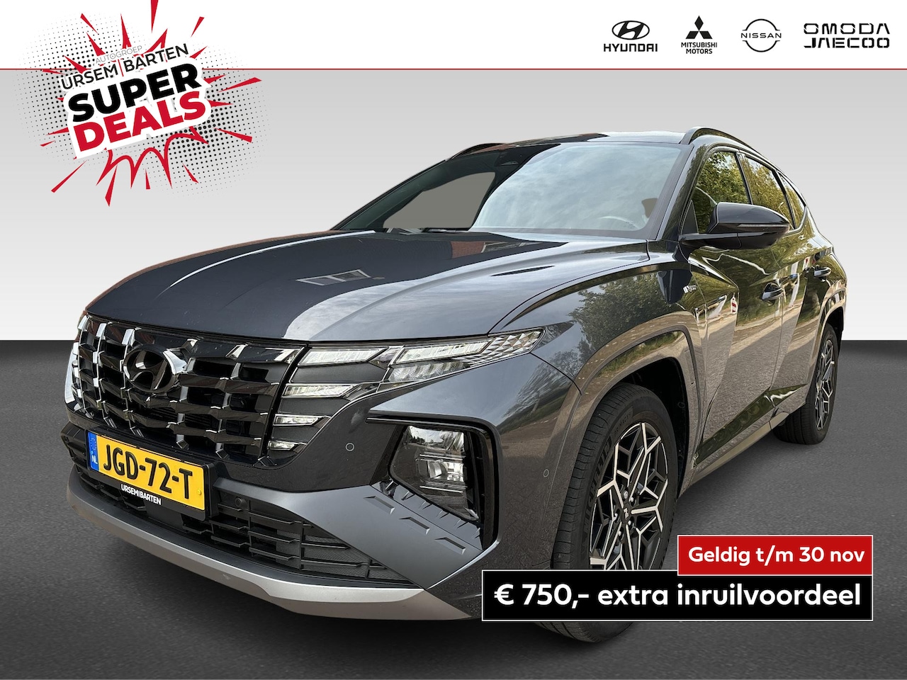 Hyundai Tucson - 1.6 T-GDI PHEV N Line 4WD 1.6 T-GDI PHEV N Line 4WD - AutoWereld.nl