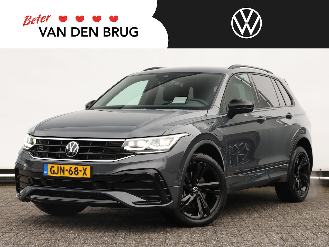 Volkswagen Tiguan - 1.4 TSI eHybrid R-Line Business+ DSG 245 PK | Black Style | Keyless | LED Matrix | Electri - AutoWereld.nl