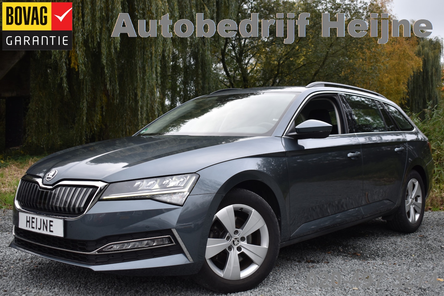 Skoda Superb Combi - iV 218PK DSG HYBRID BUSINESS TREKHAAK/NAVI/VIRTUAL - AutoWereld.nl