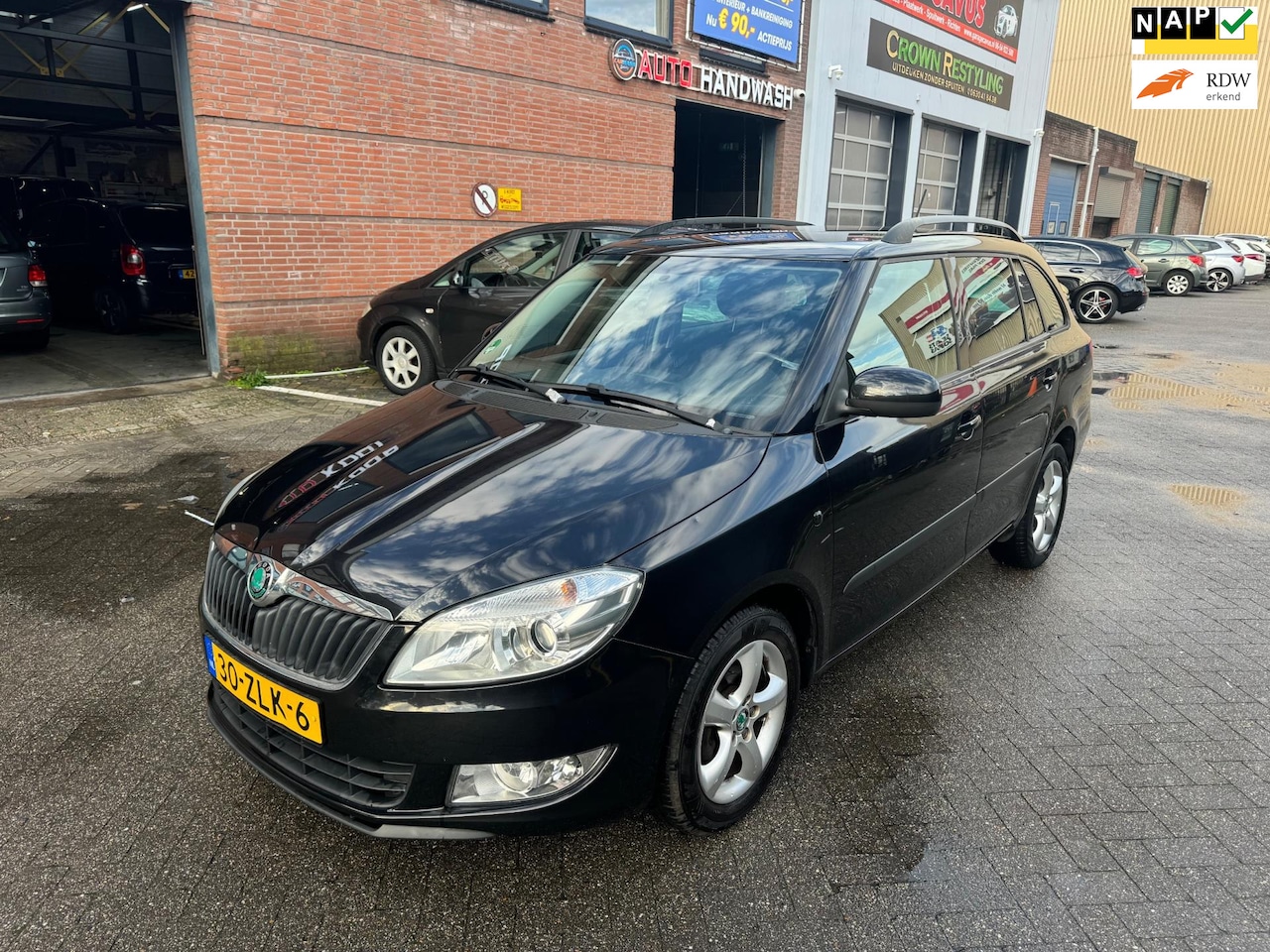 Skoda Fabia Combi - 1.2 TSI Tour Clima El.Pakket Trekhaak NAP - AutoWereld.nl