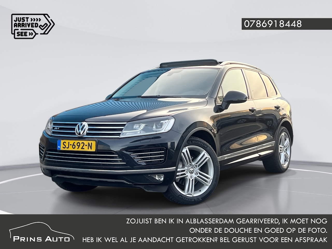 Volkswagen Touareg - 3.0 TDI R-line |PANO|CAMERA|MEMORY|CRUISE| 3997 - AutoWereld.nl
