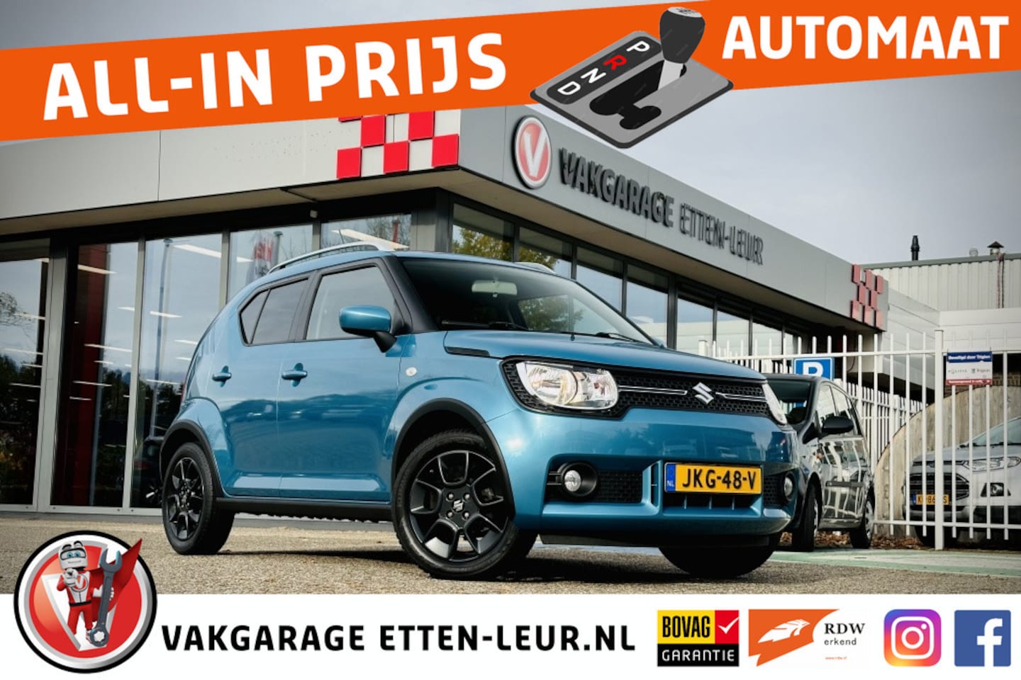 Suzuki Ignis - 1.2 Rhino | CAMERA | AIRCO | BLUETOOTH - AutoWereld.nl
