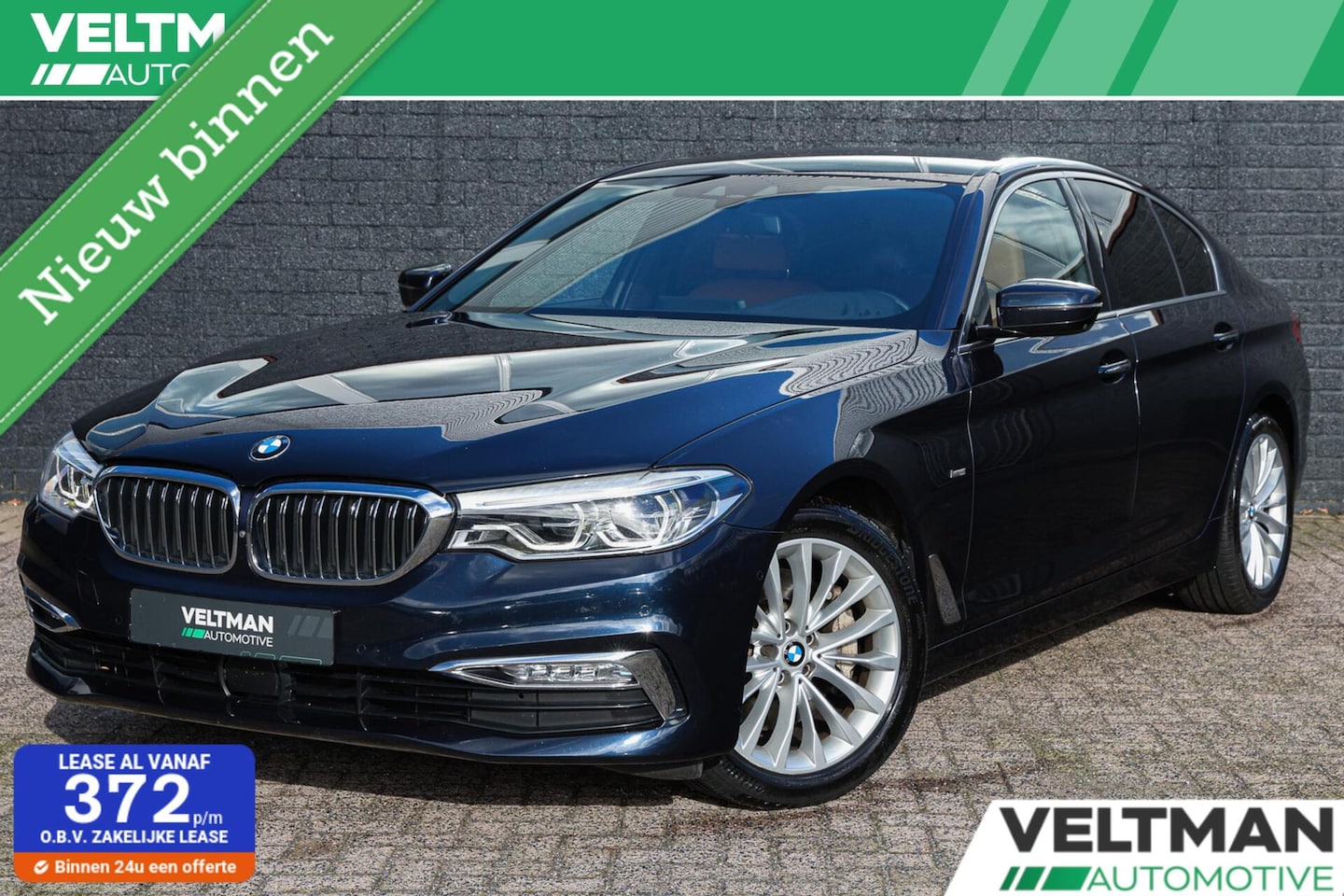 BMW 5-serie - 530i High Executive HEAD UP MEMORY CO PILOT LEDER - AutoWereld.nl