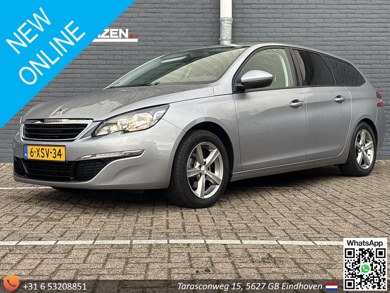 Peugeot 308 SW - 1.6 BlueHDI Blue Lease | Climate | Cruise | Navi | Trekhaak | APK 06-2026 | - AutoWereld.nl