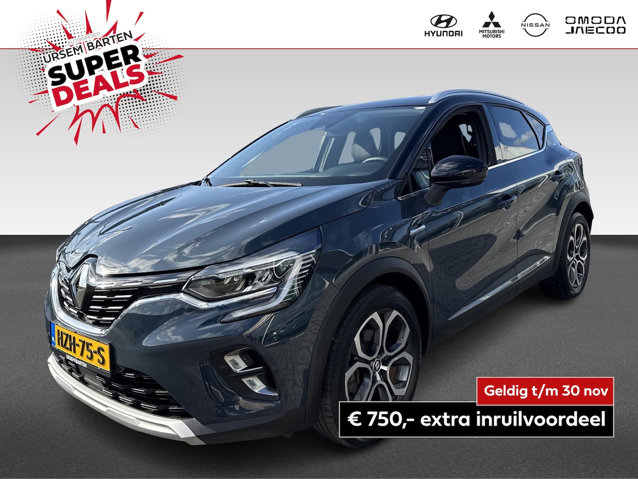 Renault Captur - 1.6 E-Tech plug-in hybrid 160 Intens - AutoWereld.nl