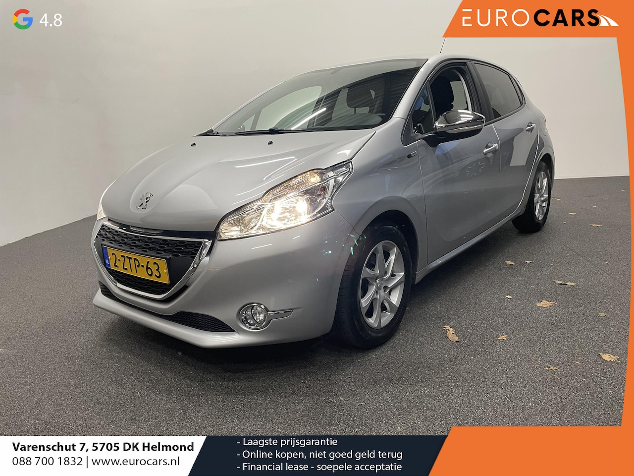 Peugeot 208 - 1.2 PureTech Style Automaat Lage Km Navi Bluetooth + AUX Cruise Control Snelheidsbegrenze - AutoWereld.nl