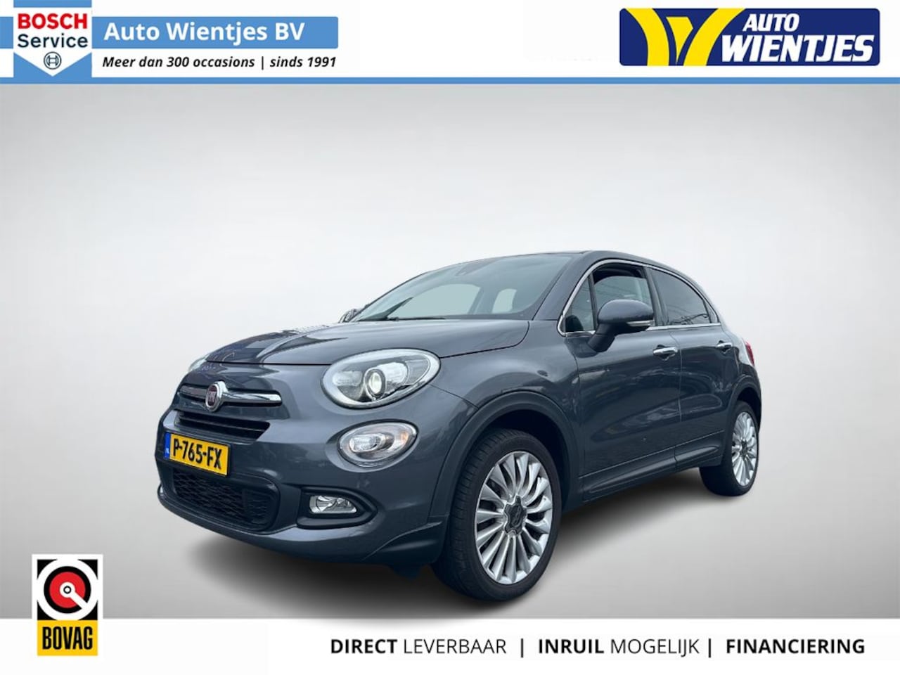 Fiat 500 X Cross - 1.4 Turbo Aut | MultiAir CrossPlus | Airco-Ecc | Cruise | Navi - AutoWereld.nl