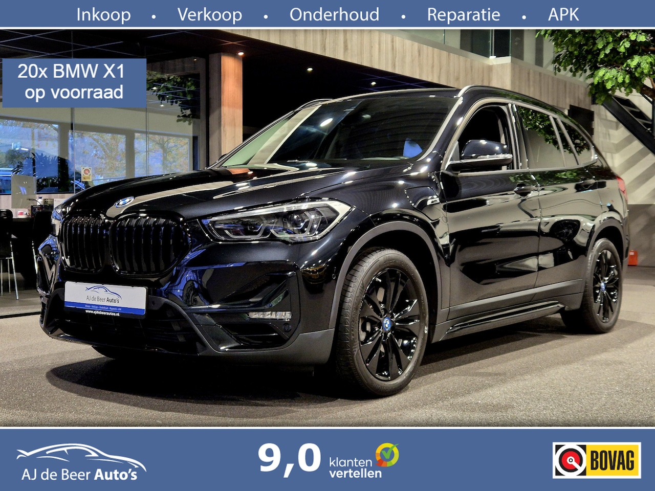 BMW X1 - xDrive25e High Executive Sportline | Black edition | Camera | HUD | Leder | Trekhaak | Nav - AutoWereld.nl