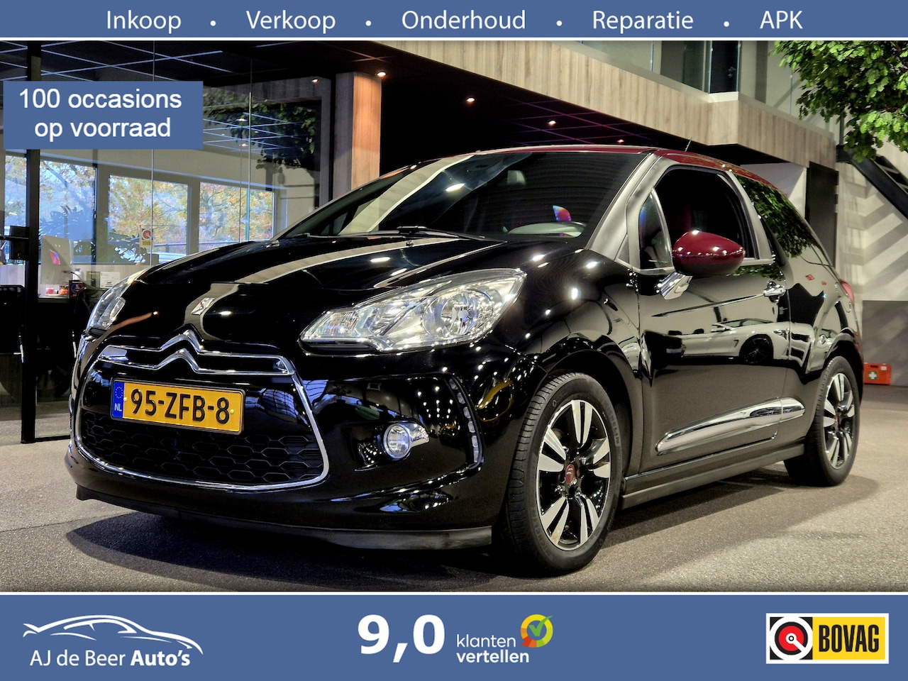 Citroën DS3 - 1.6 e-HDi So Chic Navi | Clima | Sensoren - AutoWereld.nl
