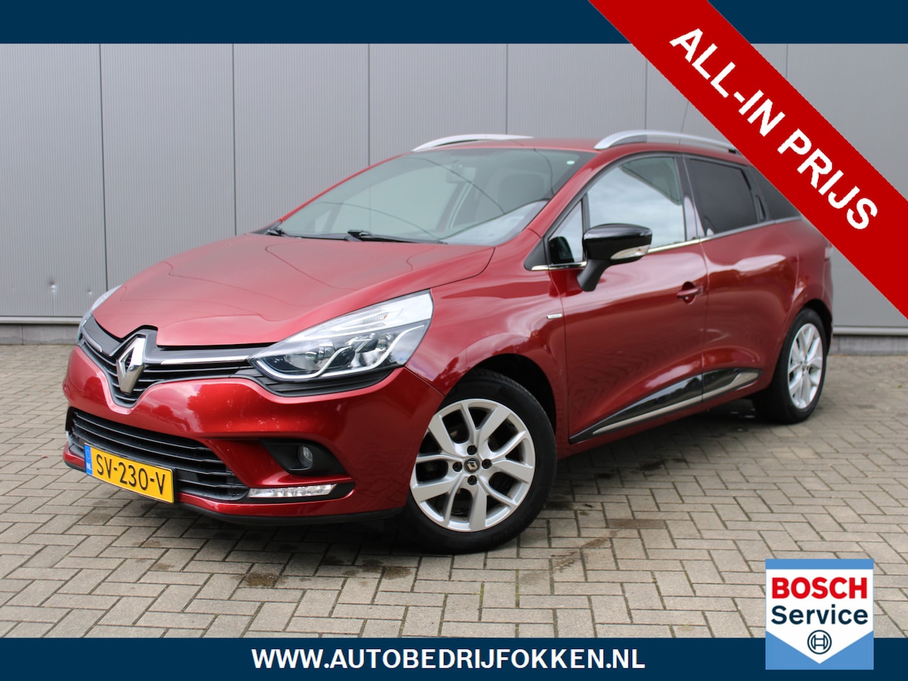Renault Clio Estate - 0.9 TCe 90pk Limited | Navigatie | Trekhaak | Cruise control | Parkeersensoren - AutoWereld.nl