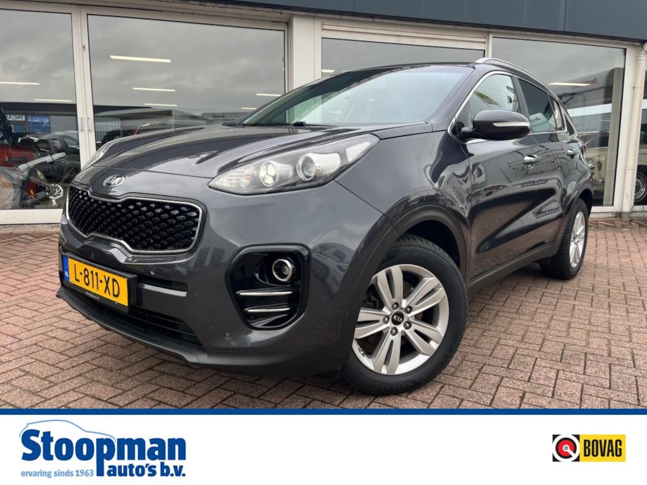 Kia Sportage - 1.6 ExecutiveLine Clima Cruise CarPlay Leder - AutoWereld.nl