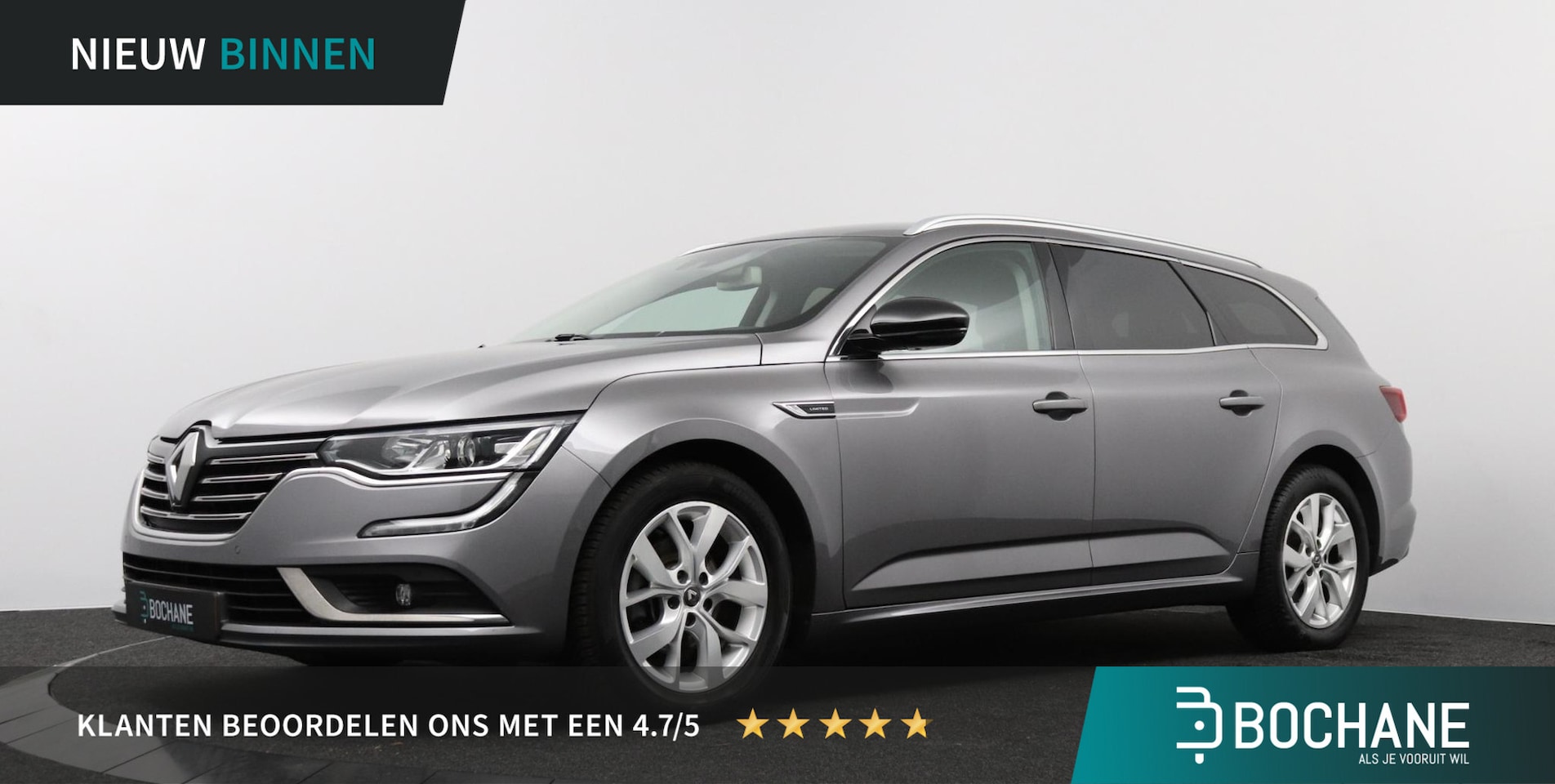Renault Talisman Estate - 1.3 TCe Limited | Carplay/Android auto | Parkeersensoren | Climate Control | - AutoWereld.nl