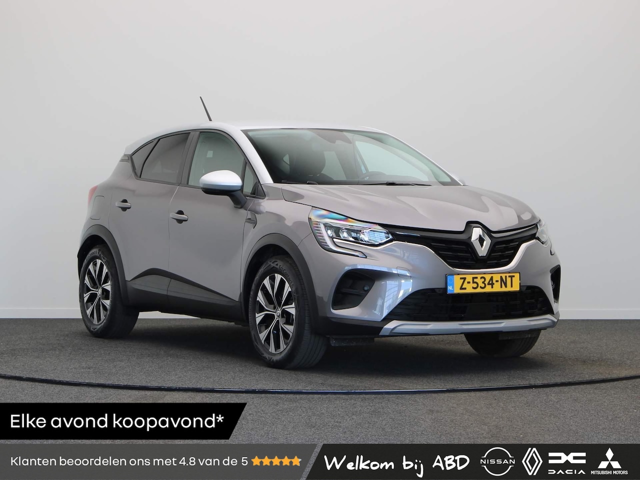 Renault Captur - E-Tech Hybrid 145pk Evolution | Automaat | Climate control | Naviagtie | Achteruitrij came - AutoWereld.nl