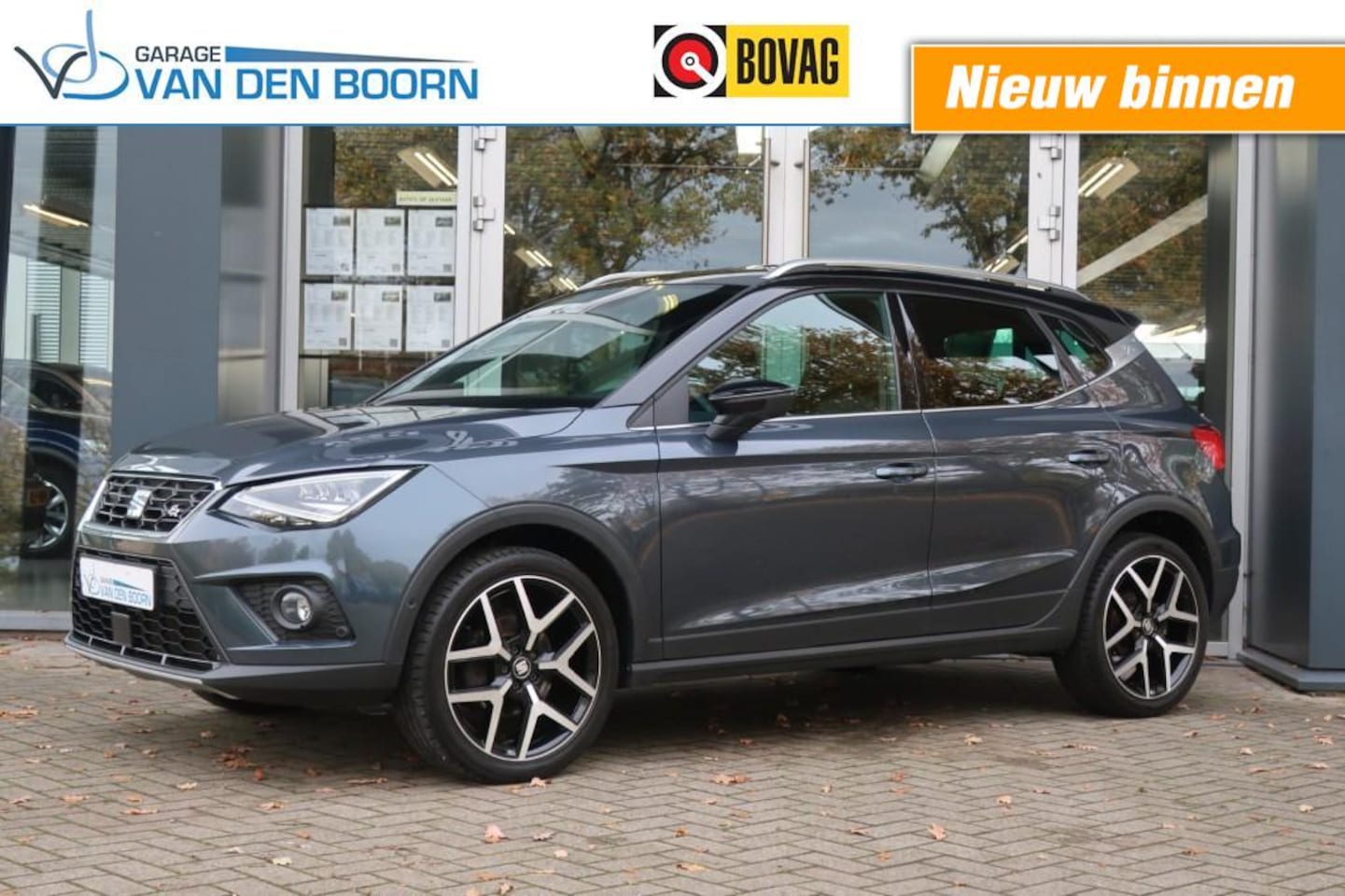 SEAT Arona - 1.0 TSI FR 1.0 TSI 110PK FR, Navi, Apple Carplay/ Android Auto, Clima, etc. - AutoWereld.nl