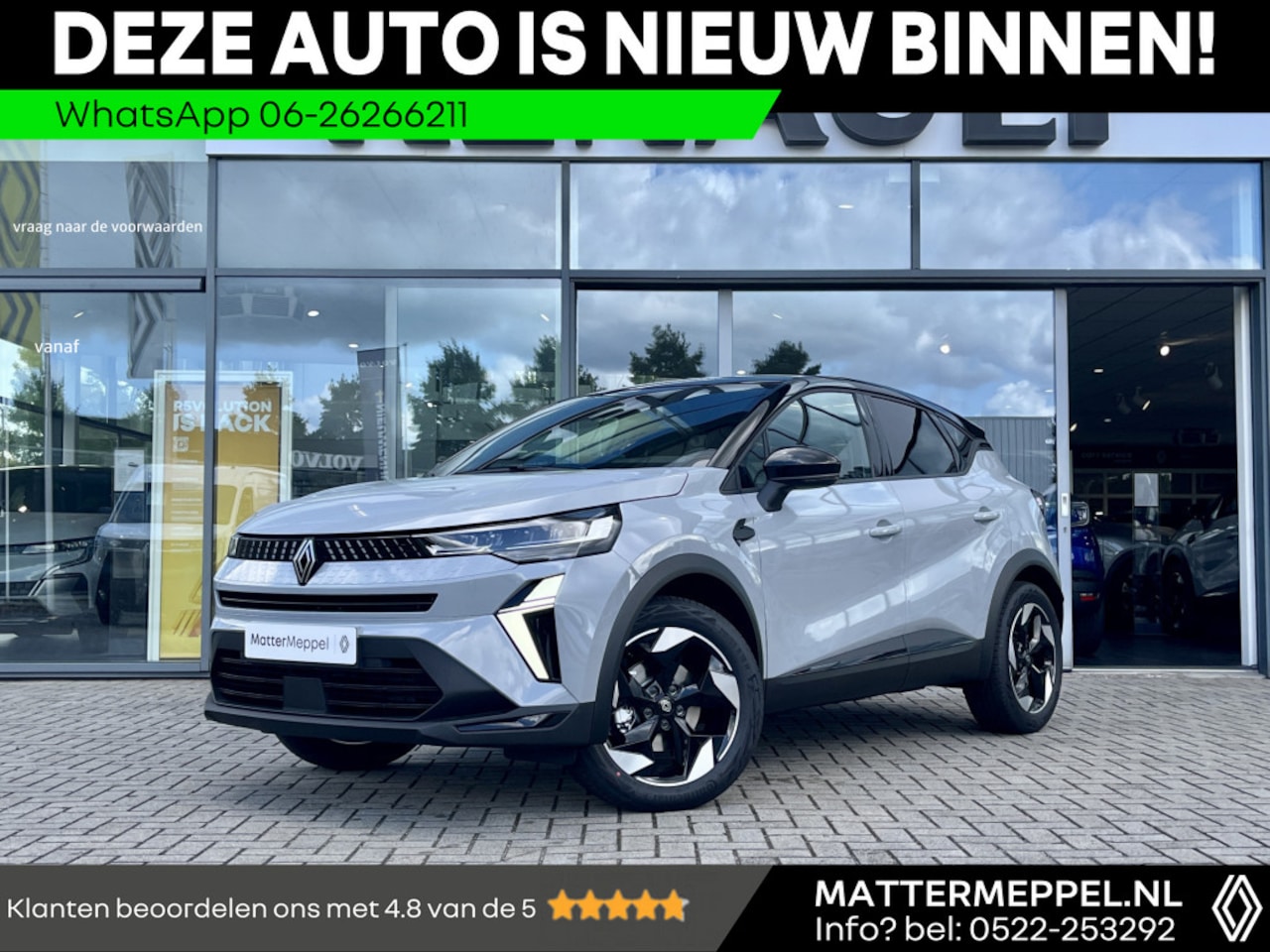 Renault Captur - 1.6 E-Tech Full Hybrid 145 Techno | Stoel+Stuurverwarming | Climate Control | Draadloze Te - AutoWereld.nl