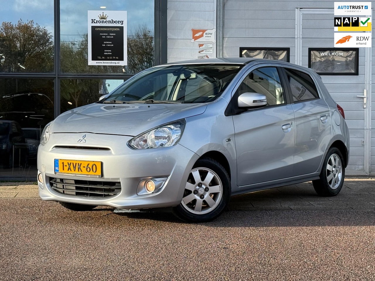 Mitsubishi Space Star - 1.0 Intense 1.0 Intense, AIRCO, APK, NAP - AutoWereld.nl