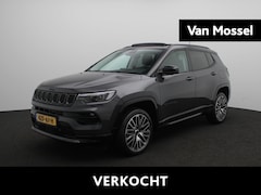 Jeep Compass - 4xe 240 Plug-in Hybrid Electric Summit | Lederen bekleding | 360° Camera | Panoramadak | N